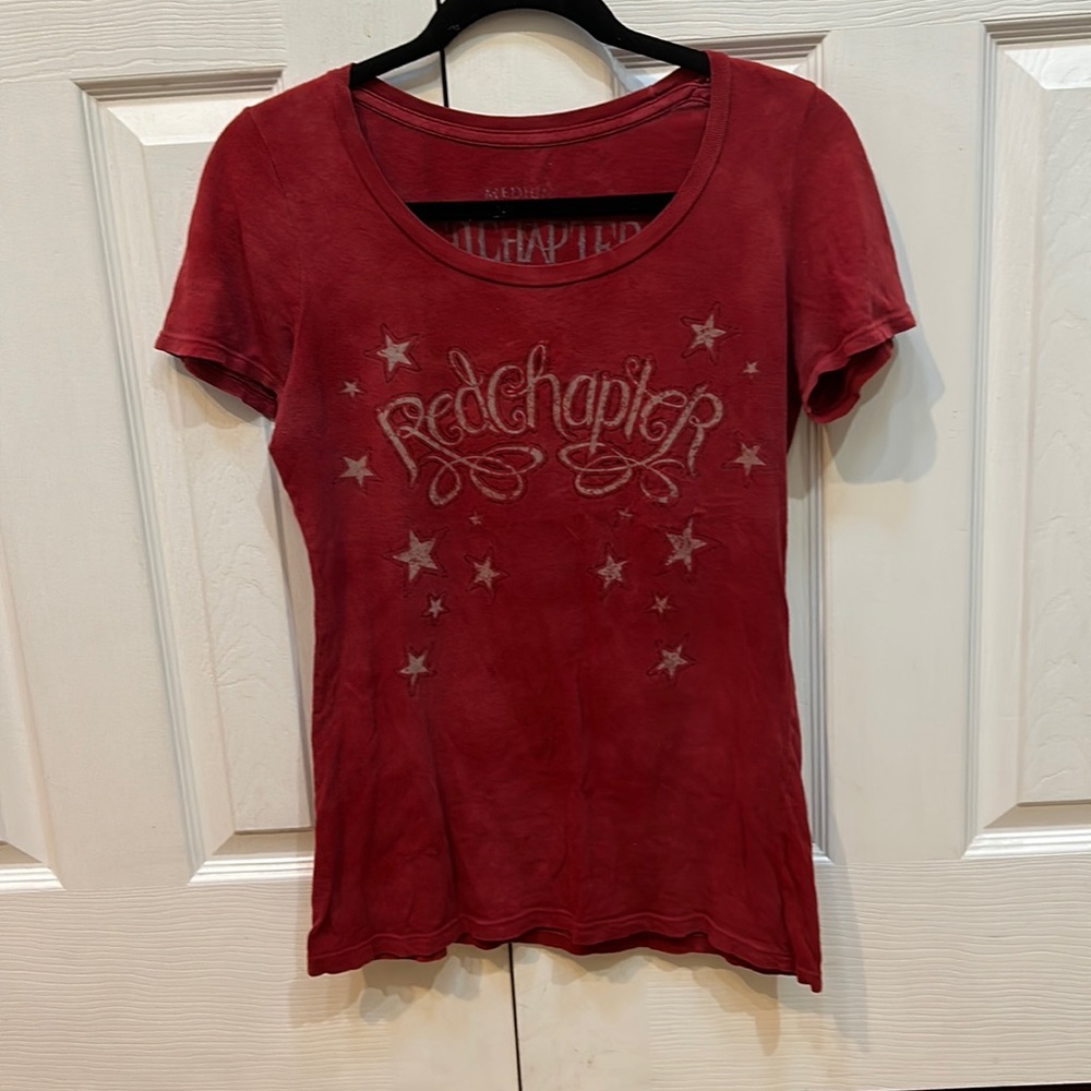 Red tshirt. Size medium. Pegasus and star design